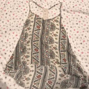 Crochet Flowy Sleeveless Top